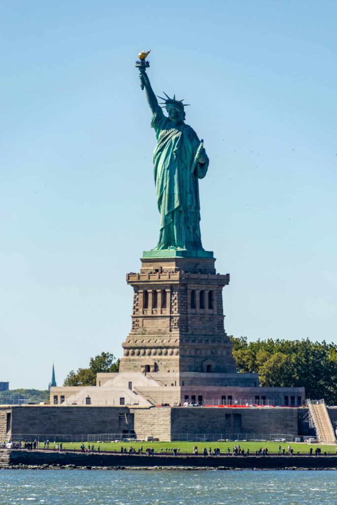 See the Statue of Liberty