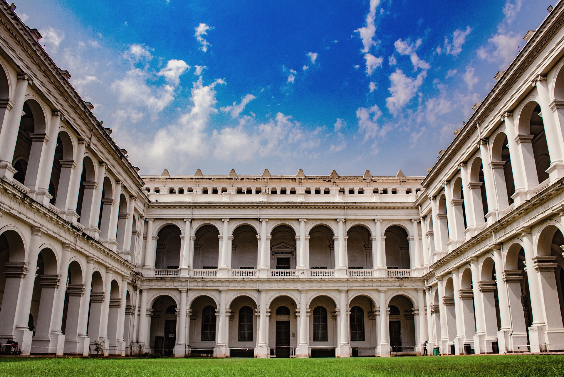 Indian Museum in kolkata external look