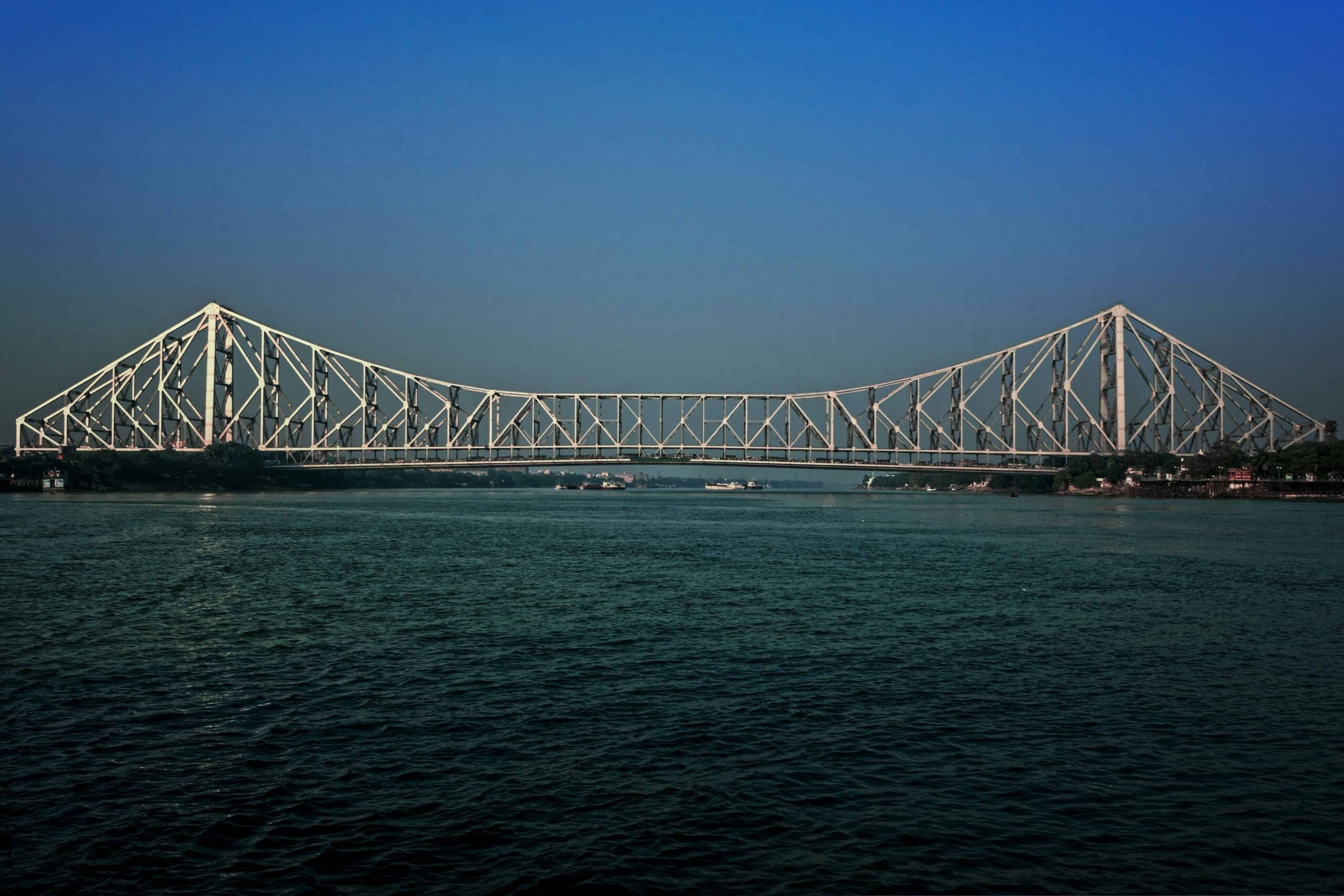 Howrah Bridge in kolkata day time