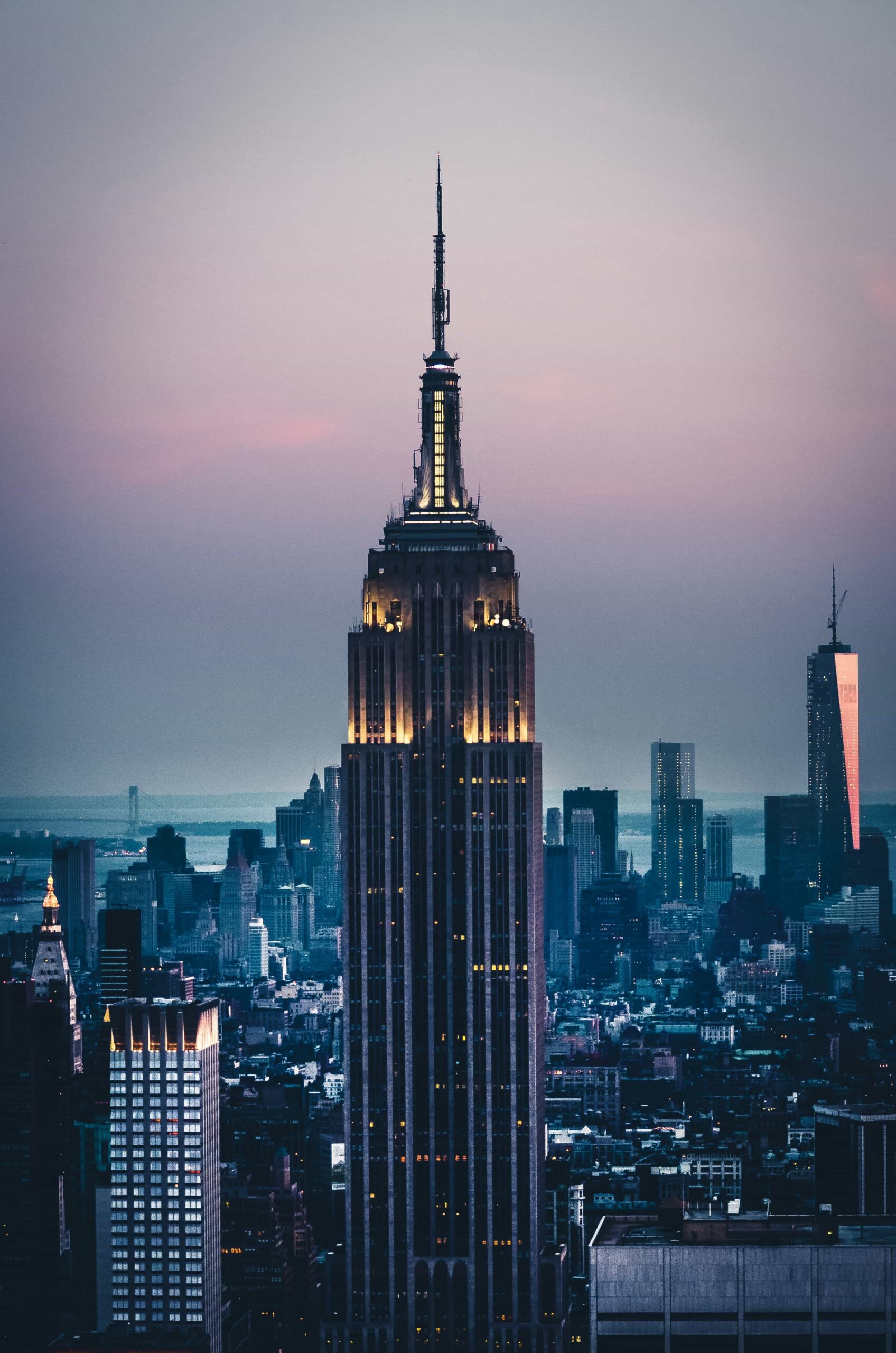 Empire State Building night view