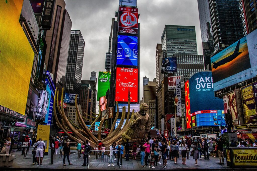 Times Square in new york